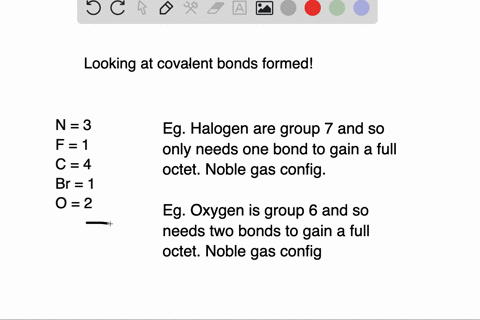 how-many-covalent-bonds-are-normally-formed-by-each-element-a-mathrmn-b-mathrmf-c-mathrmc-d-mathrmbr