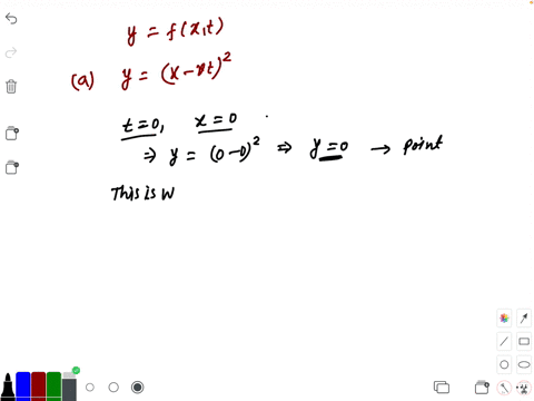 you-have-learnt-that-a-travelling-wave-in-one-dimension-is-represented-by-a-function-yfx-t-where-x-a