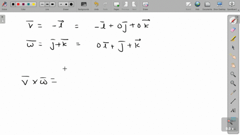 use-the-algebraic-definition-to-find-vecv-times-vecw-vecv-veci-vecwvecjveck