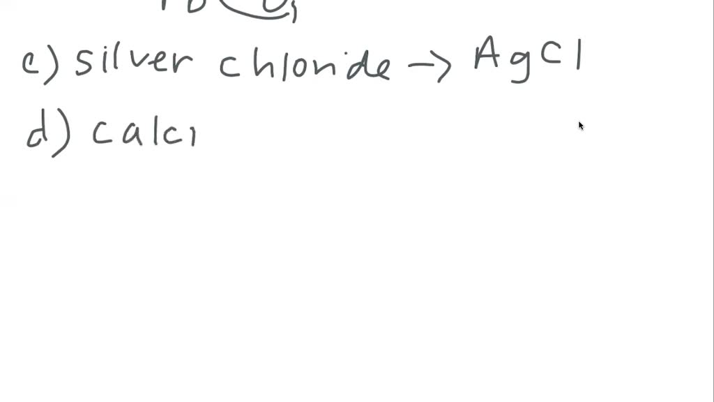 SOLVEDWrite the formula for each of the following ionic compounds (6.