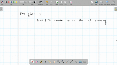 a-blue-glass-when-heated-will-glow-with-a-red-colour-b-blue-colour-c-white-light-d-yellow-colour