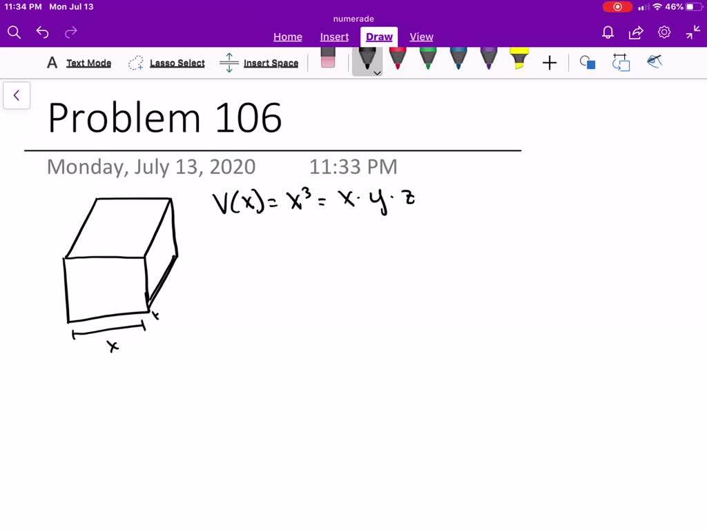 SOLVEDSuppose the box must have a volume of 64 in^3. Use the rational