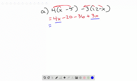 simplify-each-expression-and-solve-each-equation-a-4x-5-312-x-b-4x-5-312-x7
