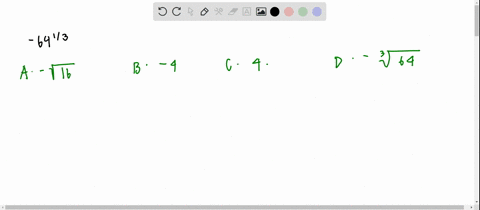 decide-which-one-of-the-four-choices-is-not-equal-to-the-given-expression-641-3-mathbfa-sqrt16-mathb