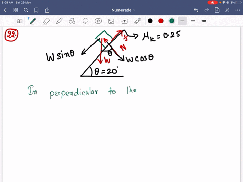 a-block-sliding-down-a-20circ-slope-with-kinetic-friction-mu_mathrmk025-has-acceleration-a-49-mathrm