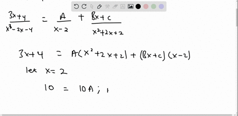 SOLVED:Use the method of partial fractions to evaluate the following ...