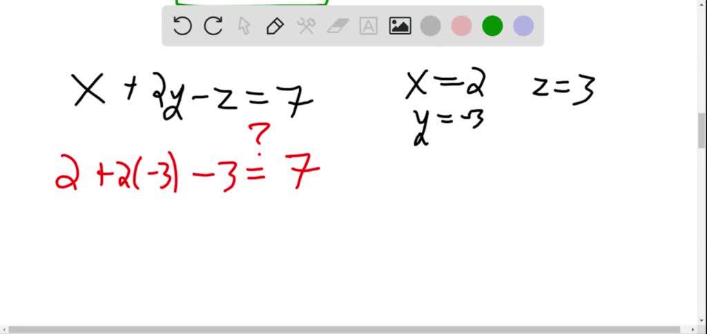 solved-determine-whether-the-given-replacement-values-make-equation