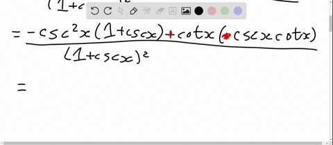 find-fprimex-fxfraccot-x1csc-x