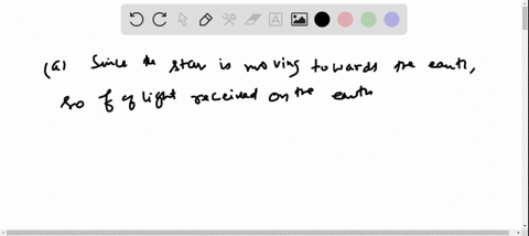 a-distant-star-is-traveling-directly-toward-earth-with-a-speed-of-37500-mathrmkm-mathrms-a-when-the-