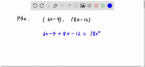 find-the-measure-of-each-marked-angle-supplementary-angles-with-measures-6-x-4-and-8-x-12-degrees-2