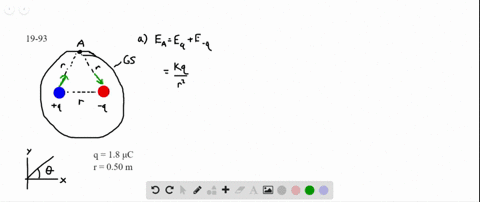 two-charges-q-and-q-occupy-two-corners-of-an-equilateral-triangle-as-shown-in-figure-19-51-a-if-q18-