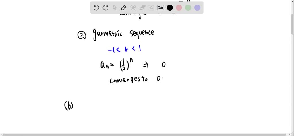SOLVED: (a) What is a convergent sequence? Give two examples. (b) What ...