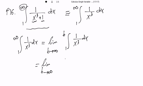 decide-if-the-improper-integral-converges-or-diverges-int_1infty-fracd-xx31-3