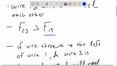 two-long-wires-hang-vertically-wire-1-carries-an-upward-current-of-150-a-wire-2-200-cm-to-the-right-