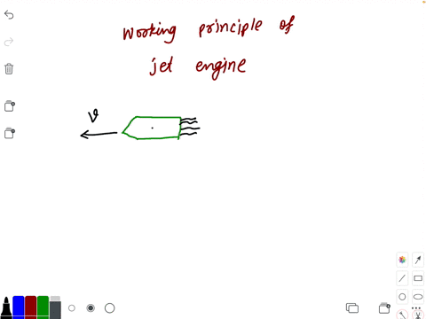 what-is-the-working-principle-of-a-jet-engine-a-conservation-of-linear-momentum-b-conservation-of-ma