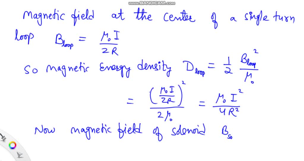 SOLVEDA singleturn loop of radius R carries current 1 . How does the