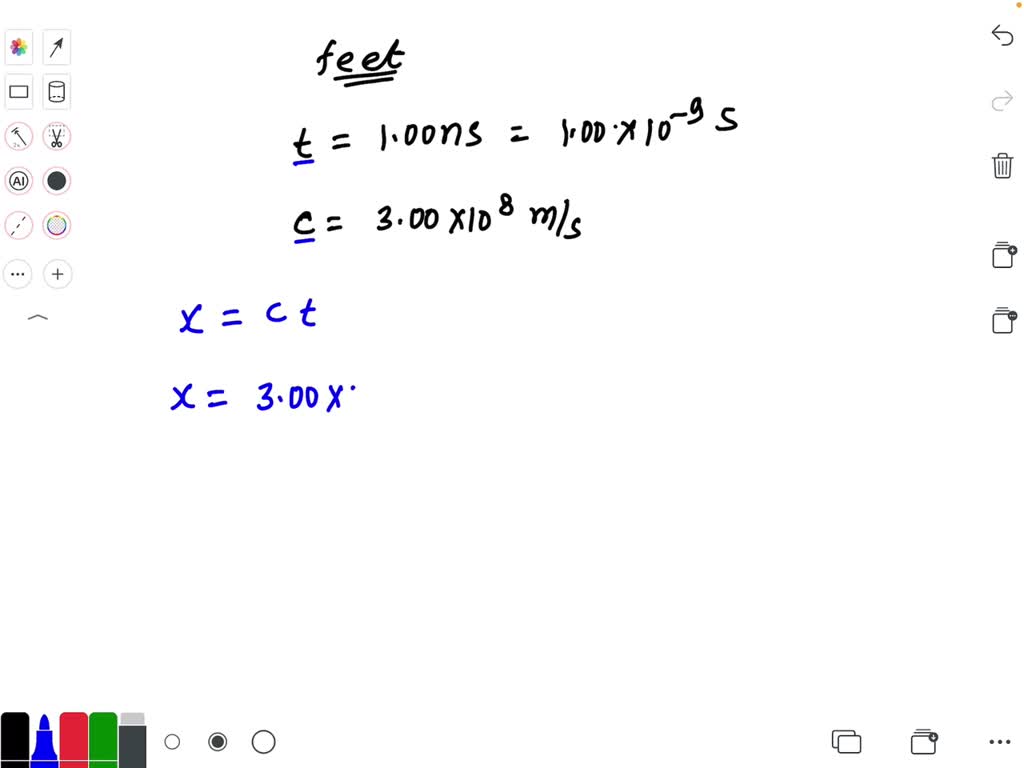 solved-determine-the-distance-in-feet-that-light-can-travel-in-vacuum