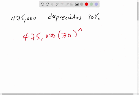 a-company-buys-a-machine-for-475000-that-depreciates-at-a-rate-of-30-per-year-find-a-formula-for-the