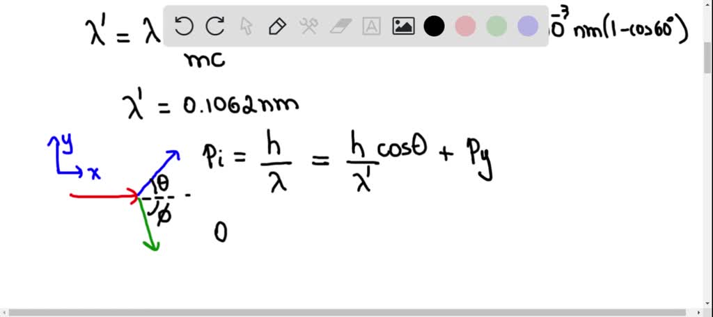SOLVED CP A Photon With Wavelength lambda 0 1050 mathrm nm Is Incident On An Electron That Is 