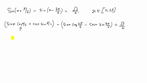 find-all-solutions-of-the-equation-in-the-interval-02-pi-sin-leftxfracpi6right-sin-leftx-frac7-pi6ri