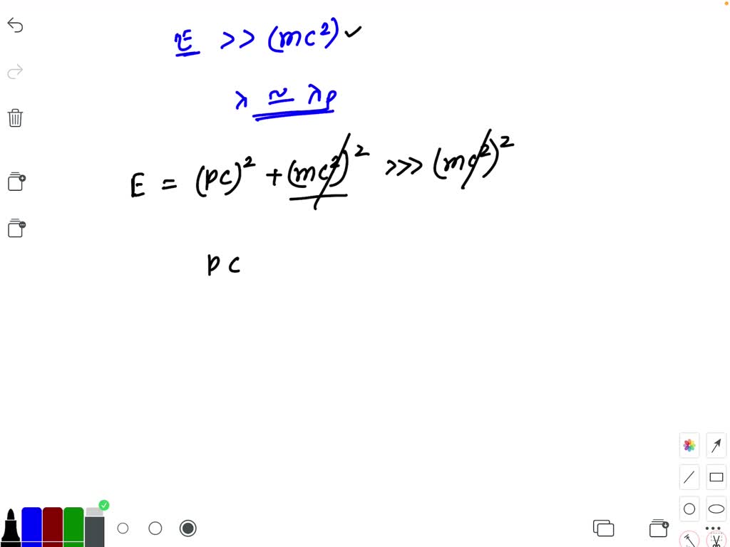 solved-show-that-if-the-total-energy-of-a-moving-particle-greatly