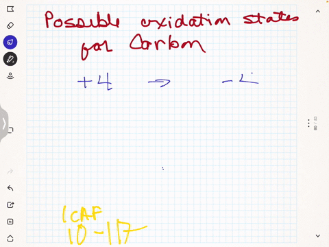 what-is-the-range-of-oxidation-states-possible-for-carbon-hint-consider-that-carbon-bonds-first-to-2