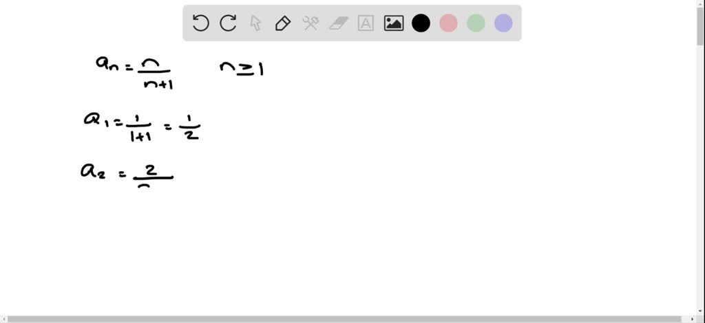 SOLVED:In Exercises 1-14, compute the first four terms in each sequence ...