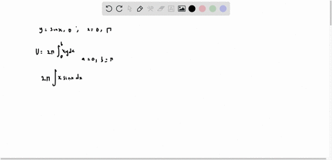solve-the-given-problems-by-integration-find-the-volume-generated-by-revolving-the-region-bounded--7