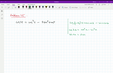 verify-that-each-equation-is-an-identity-fracsin-4-t4cos-3-t-sin-t-sin-3-t-cos-t