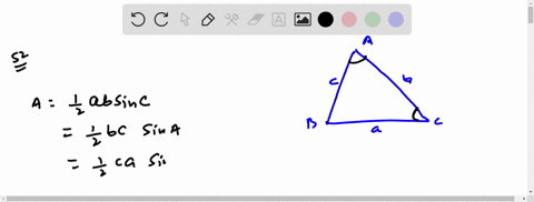 find-the-area-of-a-triangle-with-sides-of-length-7-and-9-and-included-angle-72circ