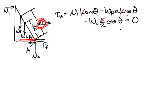 a-70-kg-person-stands-on-a-60-mathrmm-long-50-kg-ladder-the-ladder-is-tilted-60circ-above-the-horizo