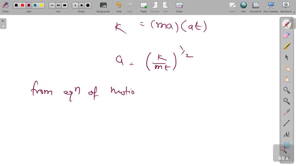 SOLVED:A body is moved along a straight line by a machine delivering a ...