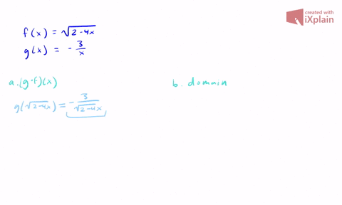 given-fxsqrt2-4-x-and-gx-frac3x-find-the-following-a-g-circ-fx-b-the-domain-of-g-circ-fx-in-interval