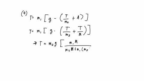 initially-the-system-of-objects-shown-in-figure-mathrmp-549-is-held-motionless-the-pulley-and-all-su