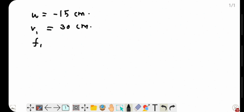 a-point-object-is-placed-at-a-distance-of-15-mathrmcm-from-a-convex-lens-the-image-is-formed-on-the-