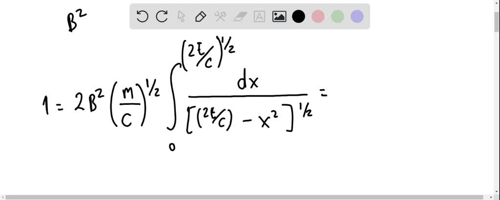 SOLVED:By evaluating the classical normalization integral in Example 5 ...