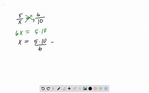 find-the-value-of-x-frac5xfrac610-a-8-frac23-b-8-frac13-c-3-d-12