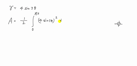 find-the-area-of-the-region-one-petal-of-r4-sin-3-theta