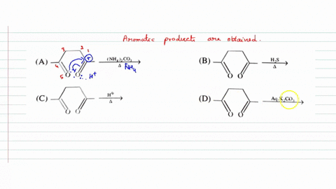the-number-of-reactions-in-which-aromatic-product-is-obtained-isare