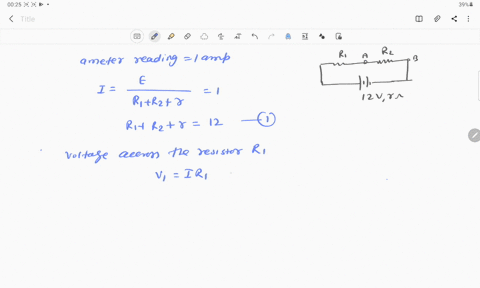 when-an-ammeter-of-negligible-internal-resistance-is-inserted-in-series-with-circuit-it-reads-1-math