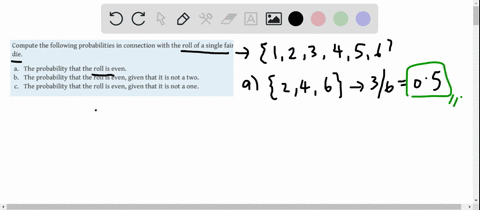 compute-the-following-probabilities-in-connection-with-the-roll-of-a-single-fair-die-a-the-probabili