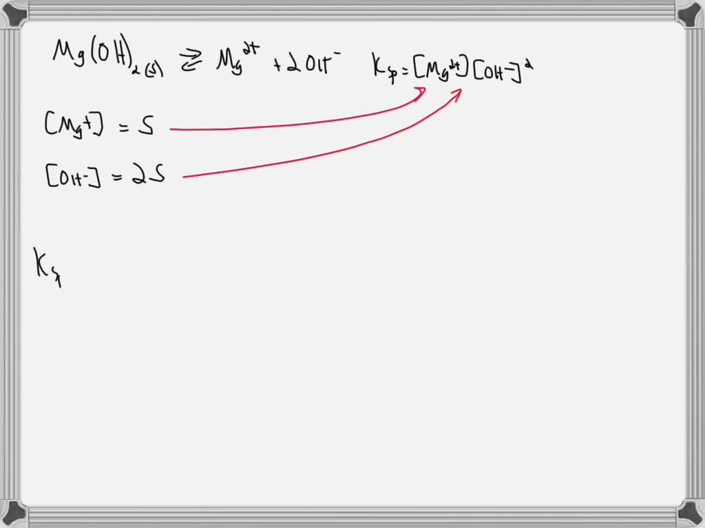 SOLVEDThe antacid milk of magnesia, which contains Mg(OH)2, is used to