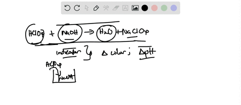a-2500-mathrmml-sample-of-an-unknown-mathrmhclo_4-solution-requires-titration-with-2262-mathrmml-o-3