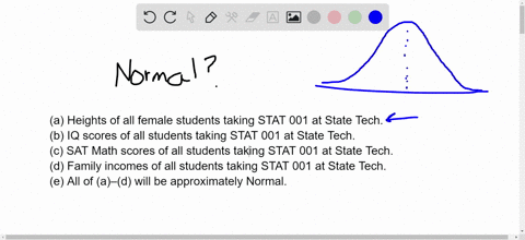 which-of-the-following-is-least-likely-to-have-a-nearly-normal-distribution-a-heights-of-all-female-