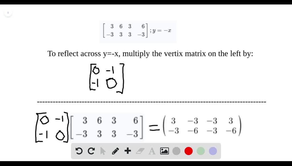 Solved The Coordinate Of The Image Of Point K K After Reflection Across Line X 1 2 Points Knowing That Is Ocated At 3 Enter Your Math Ansvier