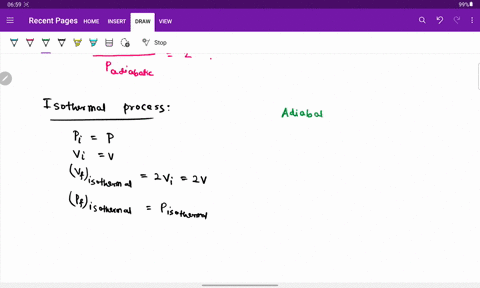 a-fixed-mass-of-an-ideal-gas-defined-by-thermodynamic-coordinates-p-v-t-undergoes-isothermal-expansi
