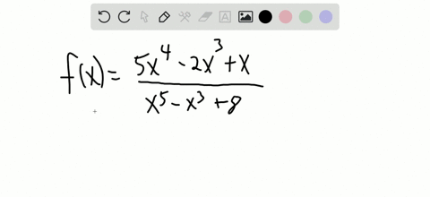 determine-the-horizontal-asymptote-of-each-function-if-none-exists-state-that-fact-fxfrac5-x4-2-x3xx