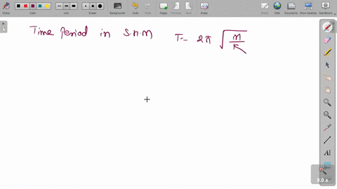 a-mass-m-is-suspended-from-a-spring-of-negligible-mass-the-spring-is-pulled-a-little-and-then-rele-2