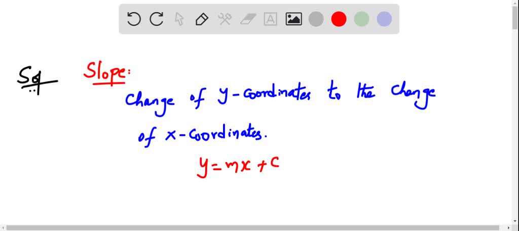 SOLVED:When the x -axis and y -axis have different units of measure ...
