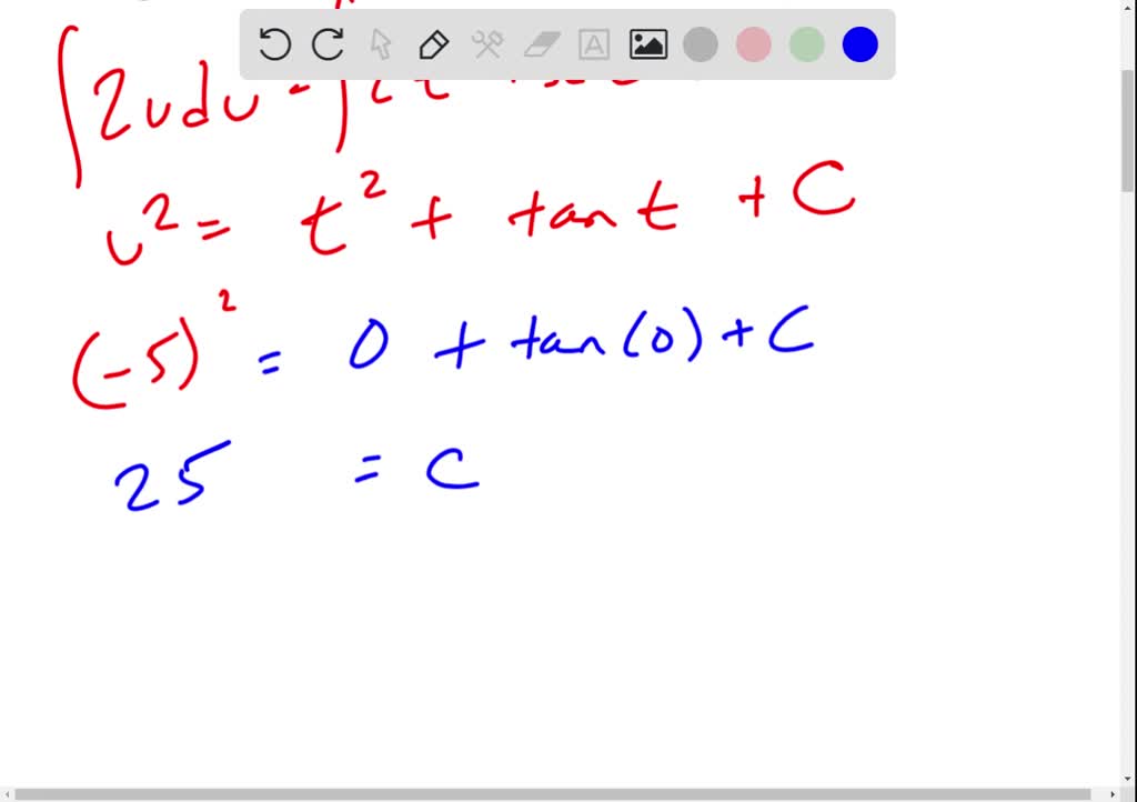 Initial Condition Solved Examples